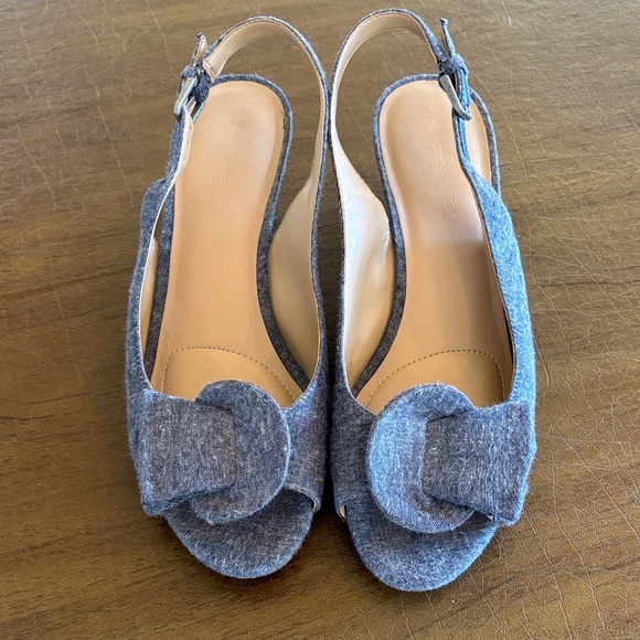 Naturalizer Shoes - Naturalizer Women's Denim Blue Slingback Shoes